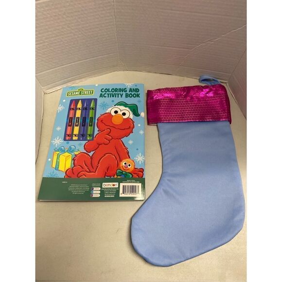 LOL Christmas Stocking and SESAME STREET Holiday  Coloring And Activity Book‎ - Picture 6 of 11